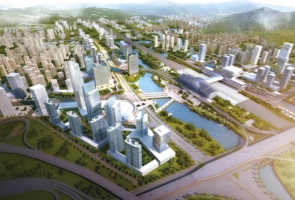 未来的温州高铁新城核心区或将这样建,有没有惊艳到你?